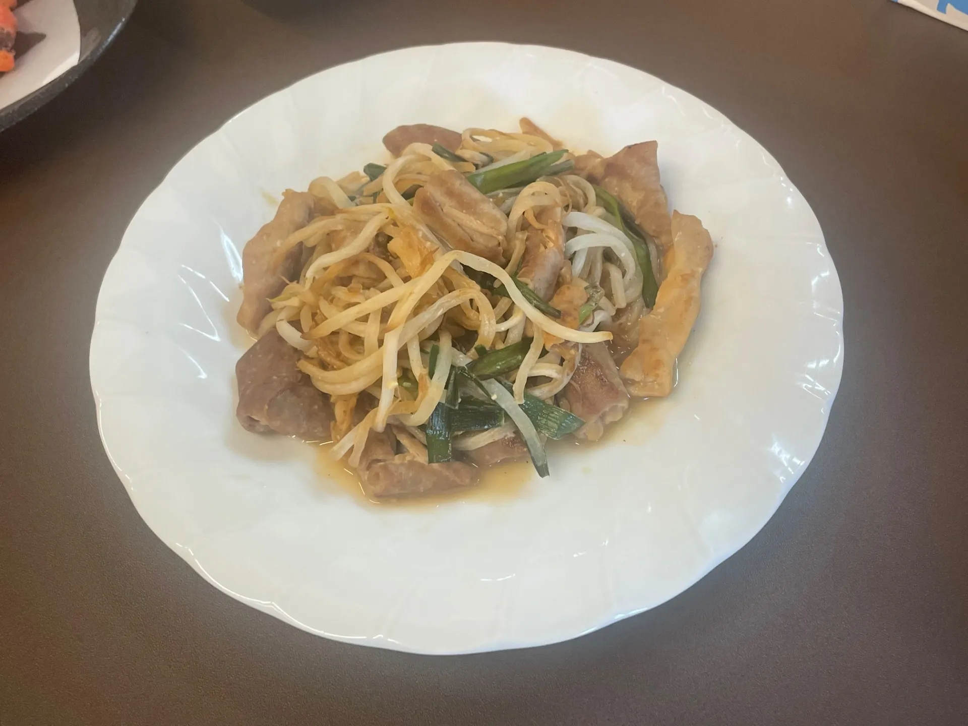 モツ味噌炒め